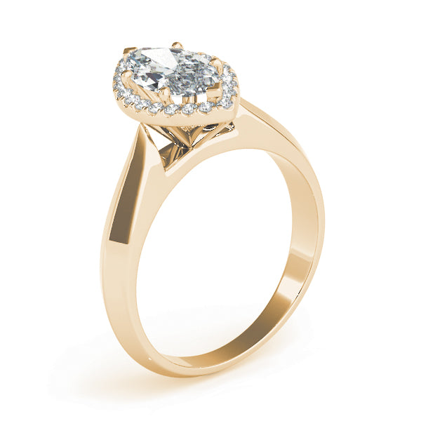 Marquise Diamond Solitaire Engagement Ring · 0.86 ct tw