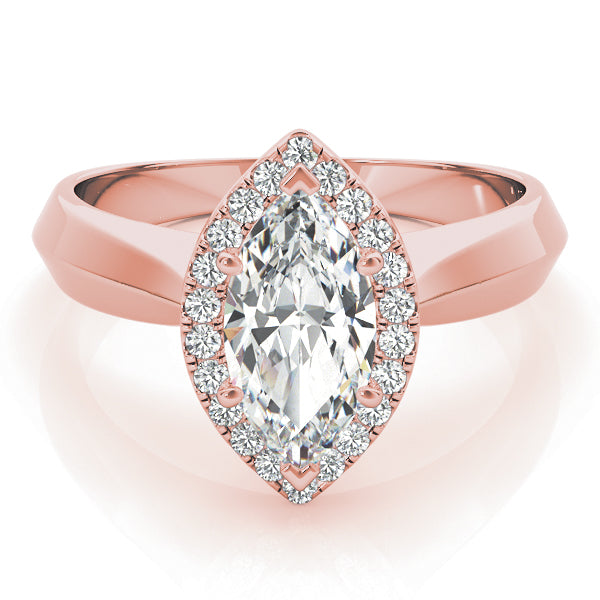 Marquise Diamond Solitaire Engagement Ring · 0.86 ct tw