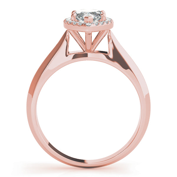 Marquise Diamond Solitaire Engagement Ring · 0.48 ct tw