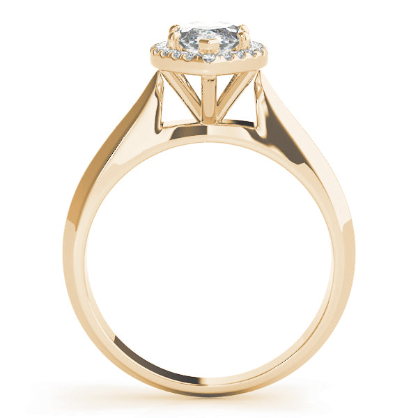 Marquise Diamond Solitaire Engagement Ring · 0.27 ct tw