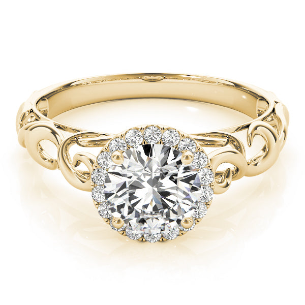 Round Diamond Solitaire Engagement Ring · 0.58 ct tw