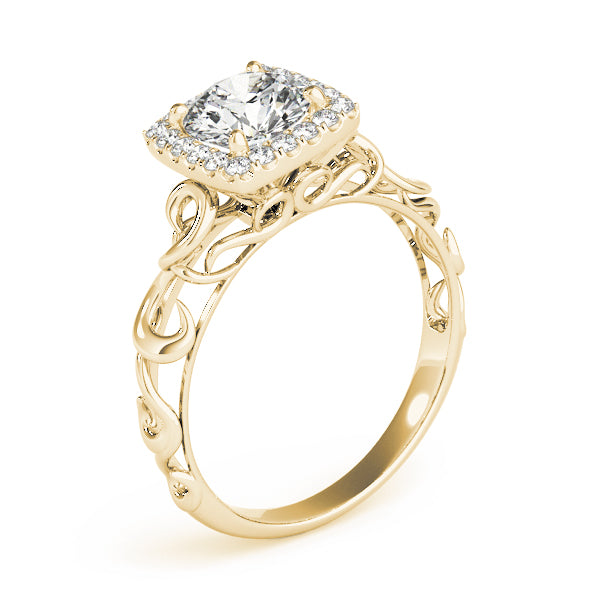 Round Diamond Solitaire Engagement Ring · 0.33 ct tw