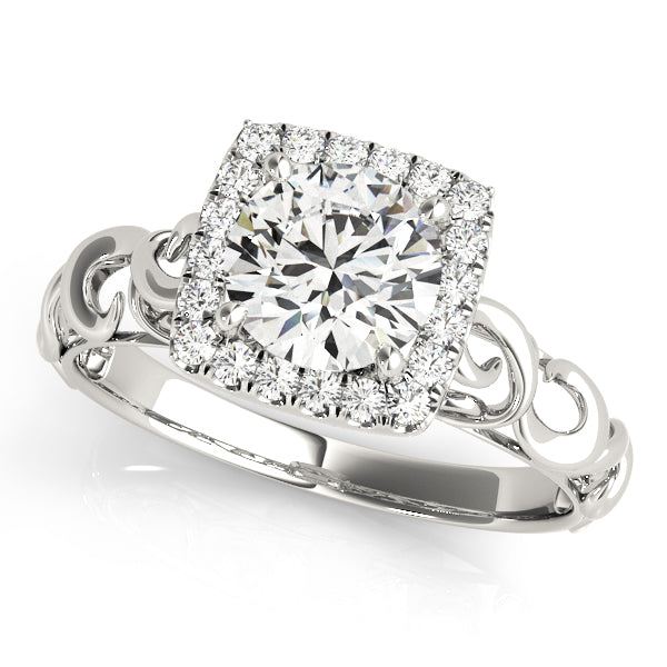 Round Diamond Solitaire Engagement Ring · 1.12 ct tw