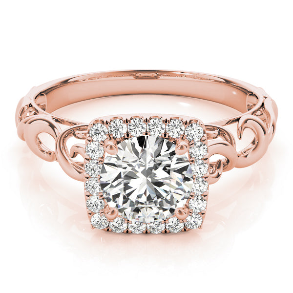 Round Diamond Solitaire Engagement Ring · 1.12 ct tw
