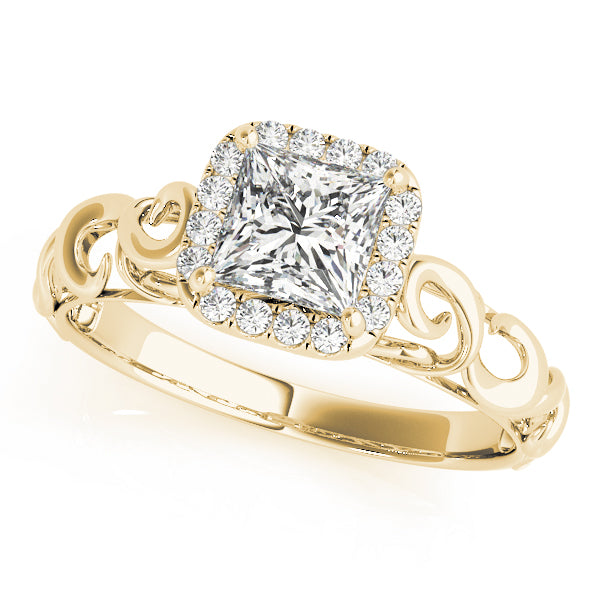 Square Diamond Solitaire Engagement Ring · 1.64 ct tw