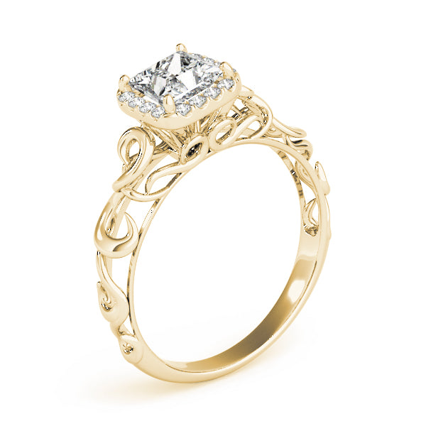 Square Diamond Solitaire Engagement Ring · 1.98 ct tw