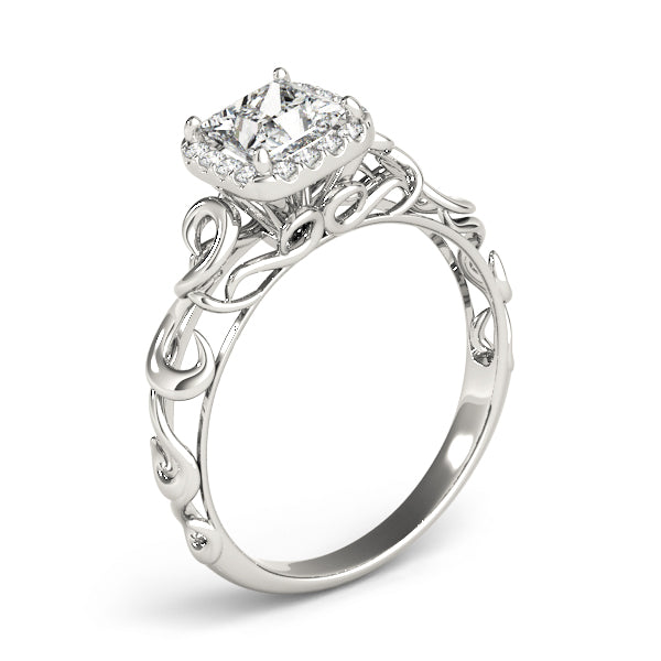 Square Diamond Solitaire Engagement Ring · 1.64 ct tw