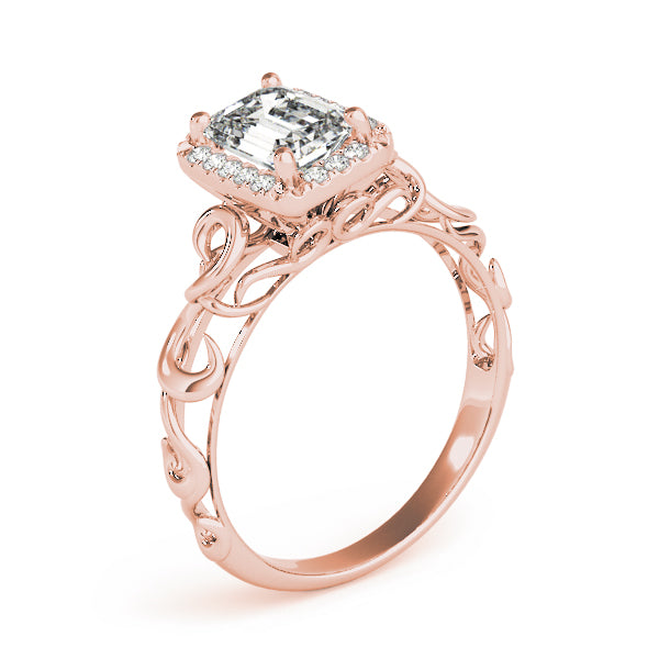 Emerald Diamond Solitaire Engagement Ring · 2.17 ct tw