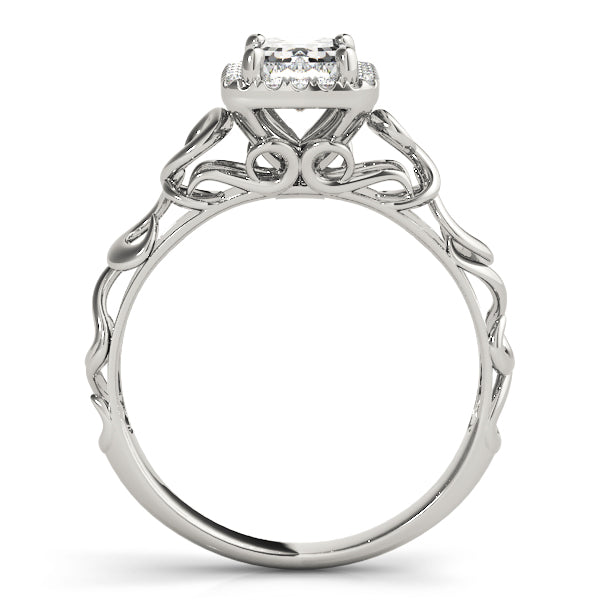 Emerald Diamond Solitaire Engagement Ring · 1.37 ct tw