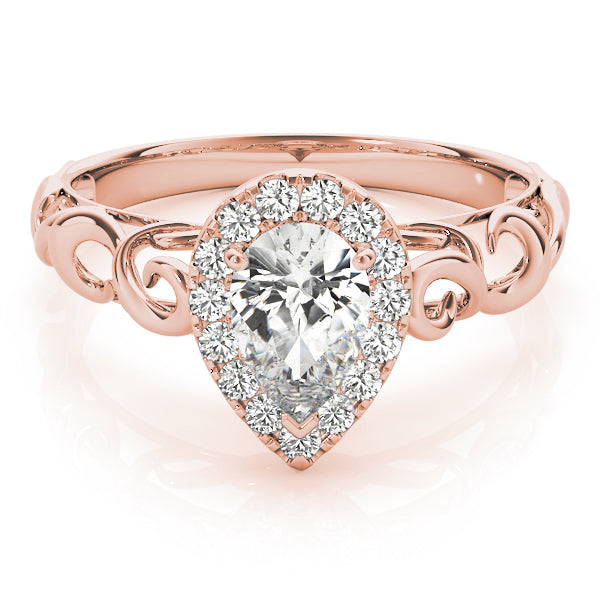 Pear Diamond Solitaire Engagement Ring · 1.00 ct tw