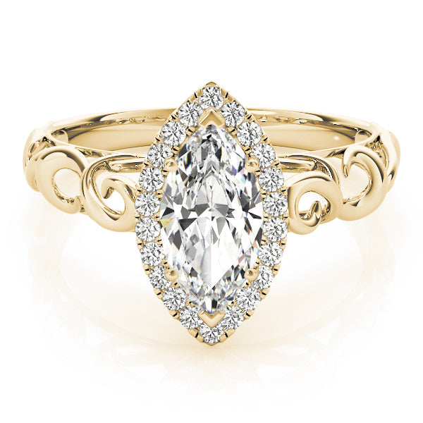 Marquise Diamond Solitaire Engagement Ring · 1.13 ct tw
