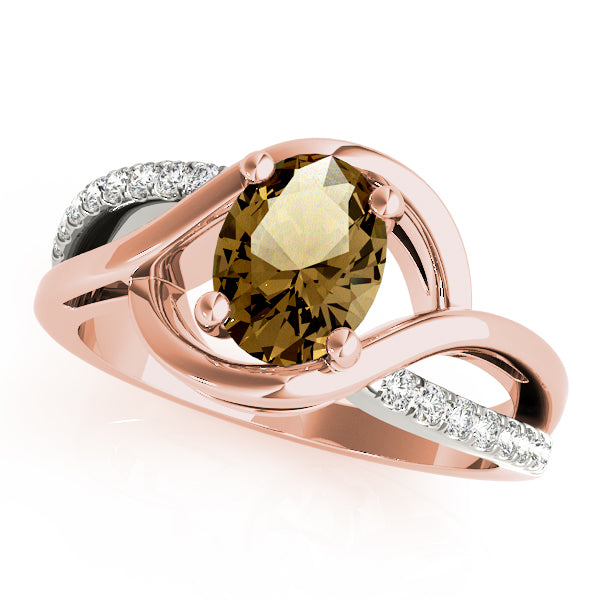 Oval 8x6 Diamond Ring · 0.12 ct tw