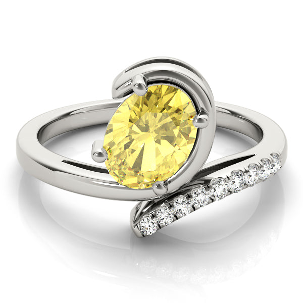 Oval 8x6 Diamond Ring · 0.11 ct tw