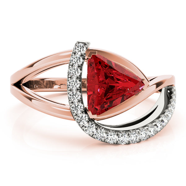 Trillion 7x7 Diamond Ring · 0.21 ct tw