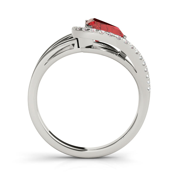 Trillion 7x7 Diamond Ring · 0.21 ct tw