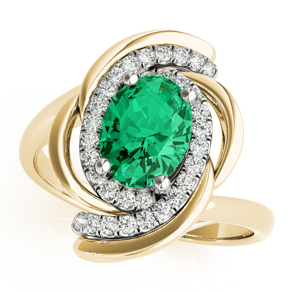 Oval 8x6 Diamond Ring · 0.16 ct tw
