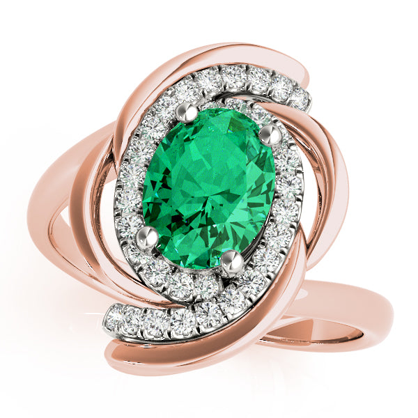 Oval 8x6 Diamond Ring · 0.16 ct tw