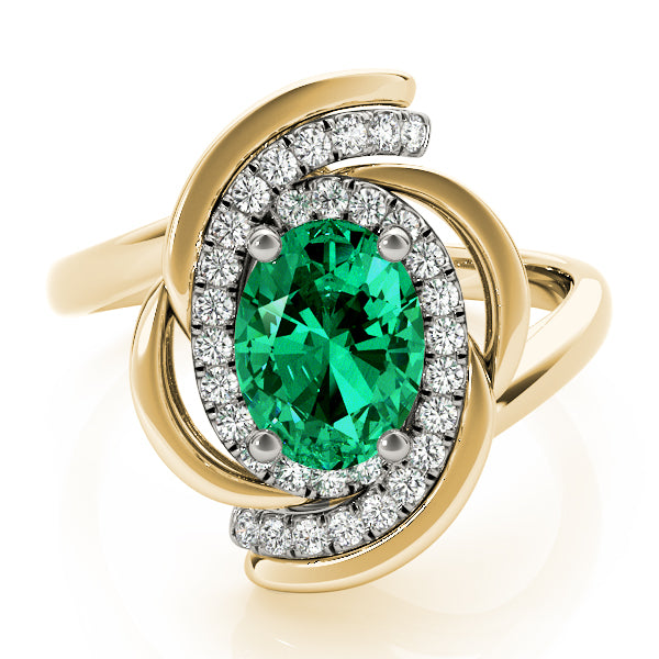 Oval 8x6 Diamond Ring · 0.16 ct tw