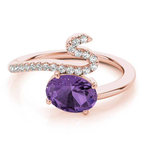 Oval 8x6 Diamond Ring · 0.16 ct tw