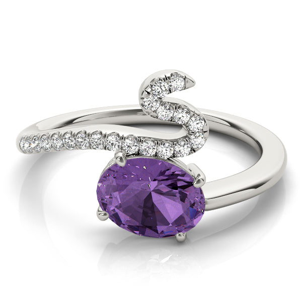 Oval 8x6 Diamond Ring · 0.16 ct tw