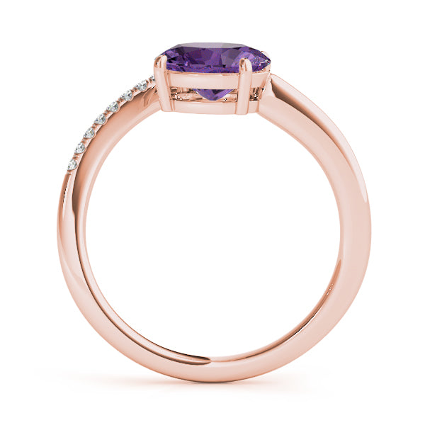 Oval 8x6 Diamond Ring · 0.16 ct tw