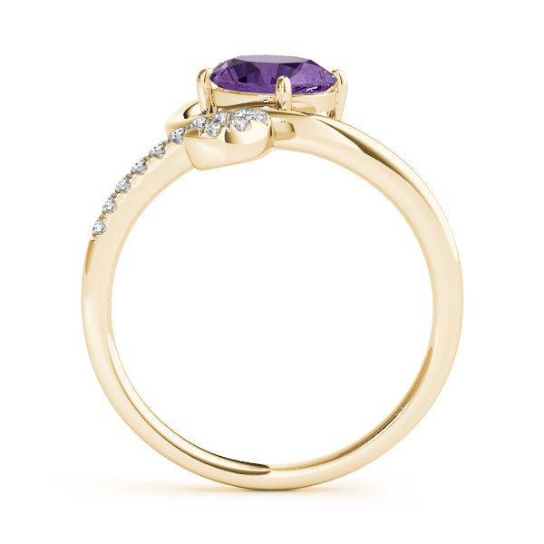 Oval 8x6 Diamond Ring · 0.09 ct tw