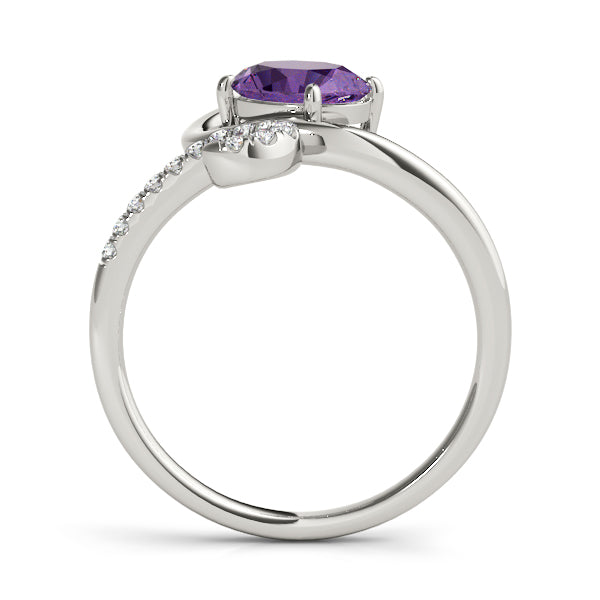 Oval 8x6 Diamond Ring · 0.09 ct tw