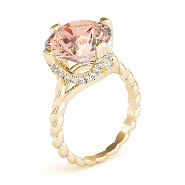 Round 12mm Diamond Fashion Ring · 0.15 ct tw