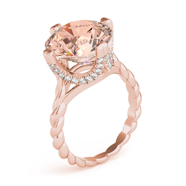 Round 12mm Diamond Fashion Ring · 0.15 ct tw