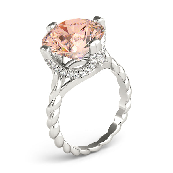Round 12mm Diamond Fashion Ring · 0.15 ct tw