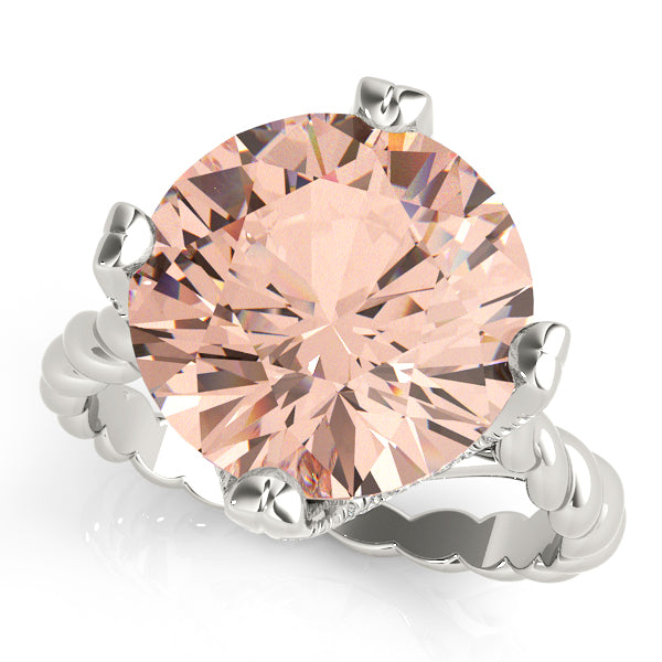 Round 12mm Diamond Fashion Ring · 0.15 ct tw