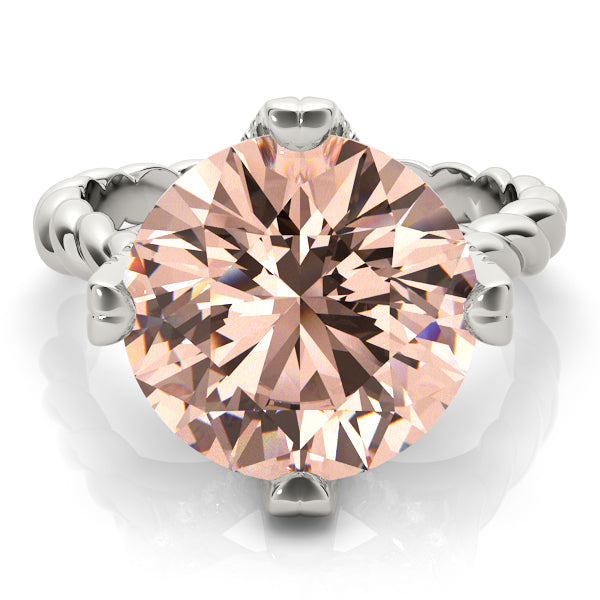 Round 12mm Diamond Fashion Ring · 0.15 ct tw