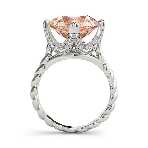 Round 12mm Diamond Fashion Ring · 0.15 ct tw