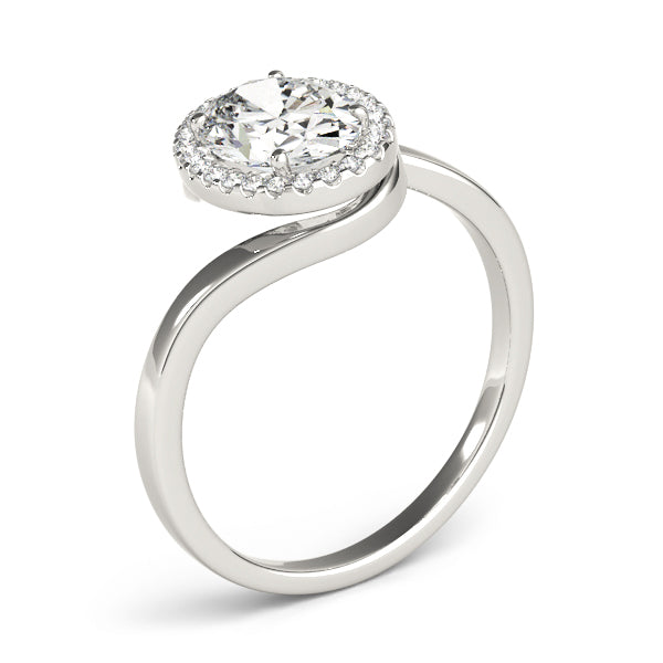 Oval Diamond Engagement Ring · 2.12 ct tw
