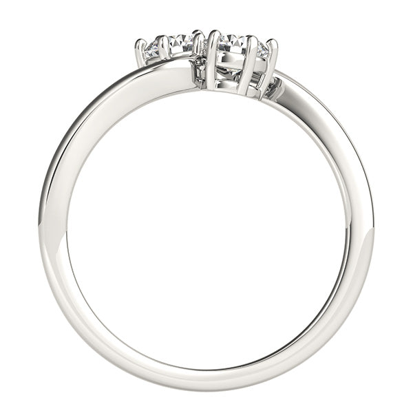 Round Two Stone Diamond Ring · 1.50 ct tw