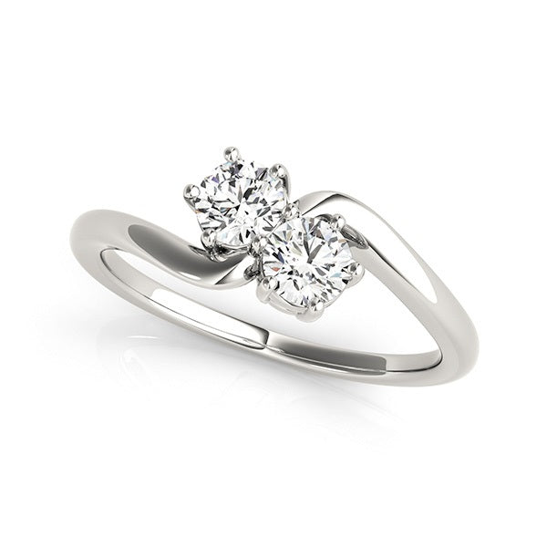 Round Two Stone Diamond Ring · 1.50 ct tw