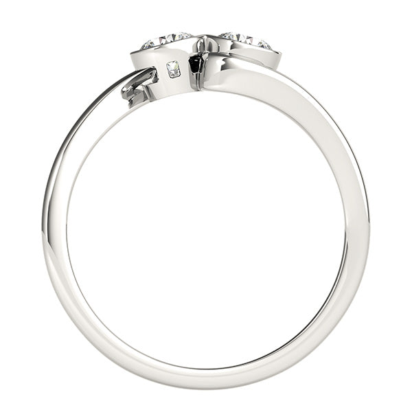 Round Two Stone Diamond Ring · 1.00 ct tw