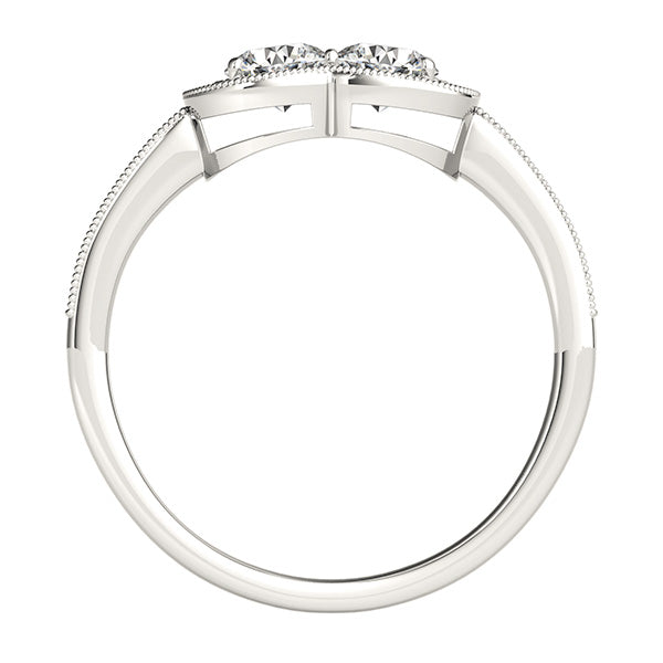 Round Two Stone Diamond Ring · 1.30 ct tw