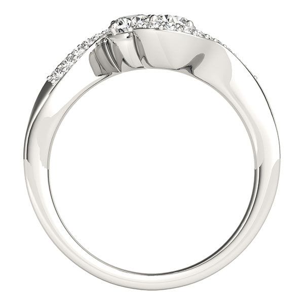 Round Two Stone Diamond Ring · 1.17 ct tw