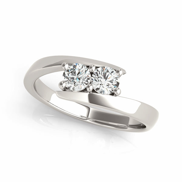 Round Two Stone Diamond Ring · 1.00 ct tw