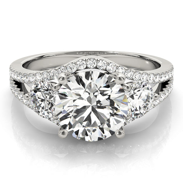 Round Diamond Engagement Ring · 2.72 ct tw
