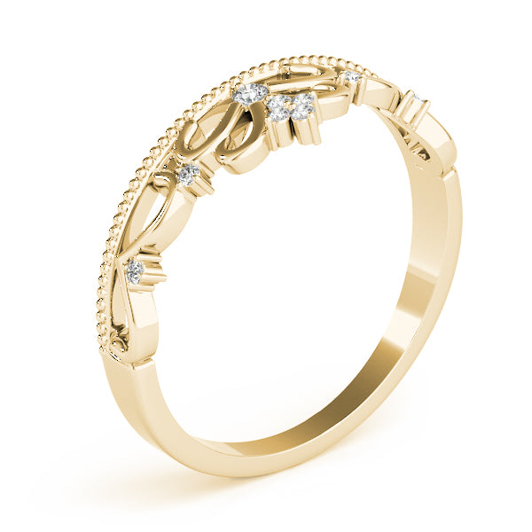 Round Tiara Diamond Ring · 0.07 ct tw
