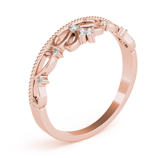 Round Tiara Diamond Ring · 0.07 ct tw
