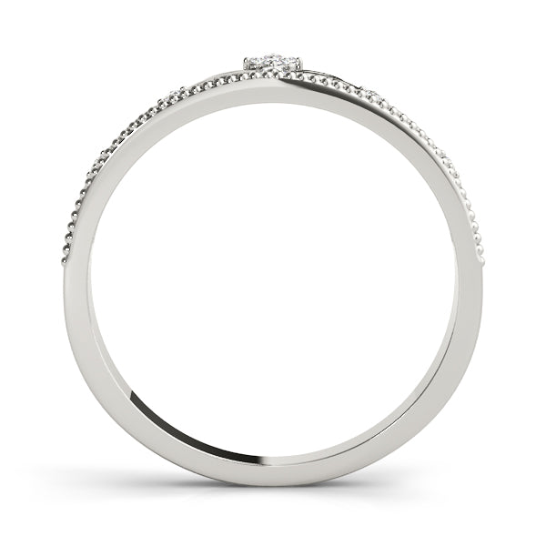 Round Tiara Diamond Ring · 0.07 ct tw