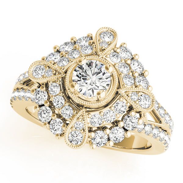Round Diamond Engagement Ring · 0.75 ct tw