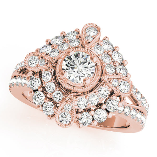 Round Diamond Engagement Ring · 0.75 ct tw