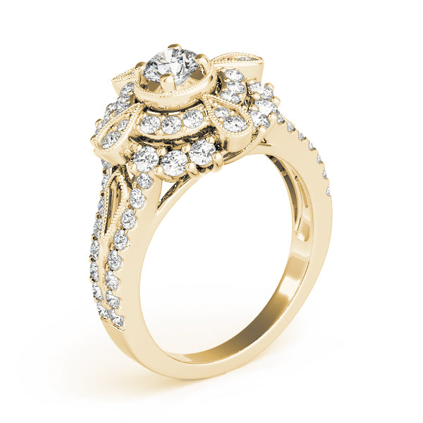 Round Diamond Engagement Ring · 0.75 ct tw