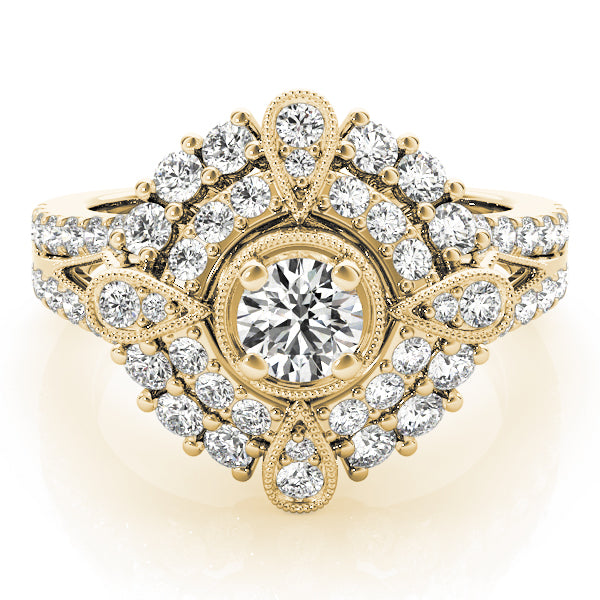 Round Diamond Engagement Ring · 0.75 ct tw