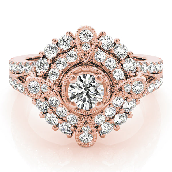 Round Diamond Engagement Ring · 0.75 ct tw