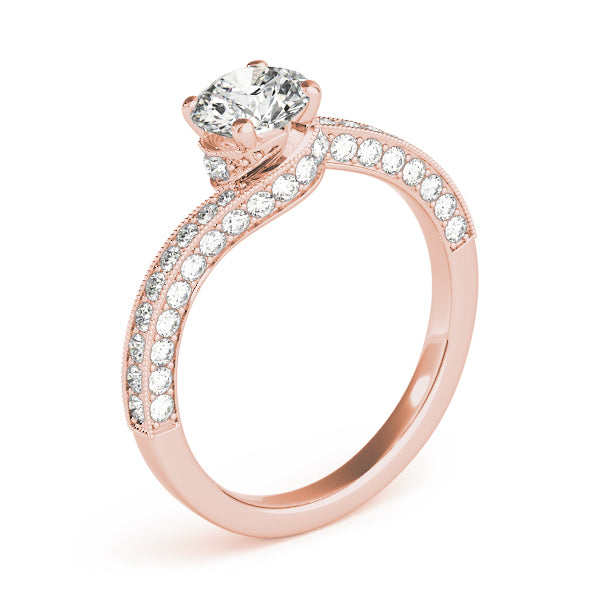 Round Diamond Engagement Ring · 1.05 ct tw